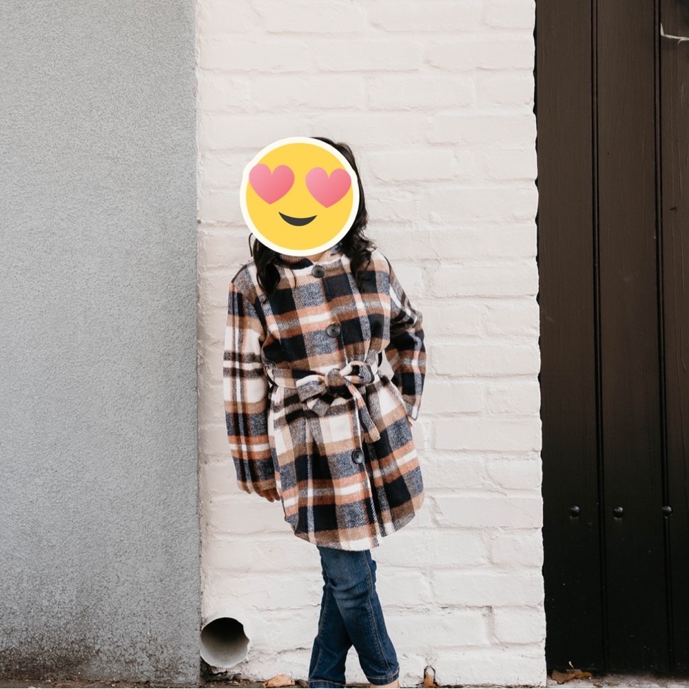 SHEIN plaid shacket